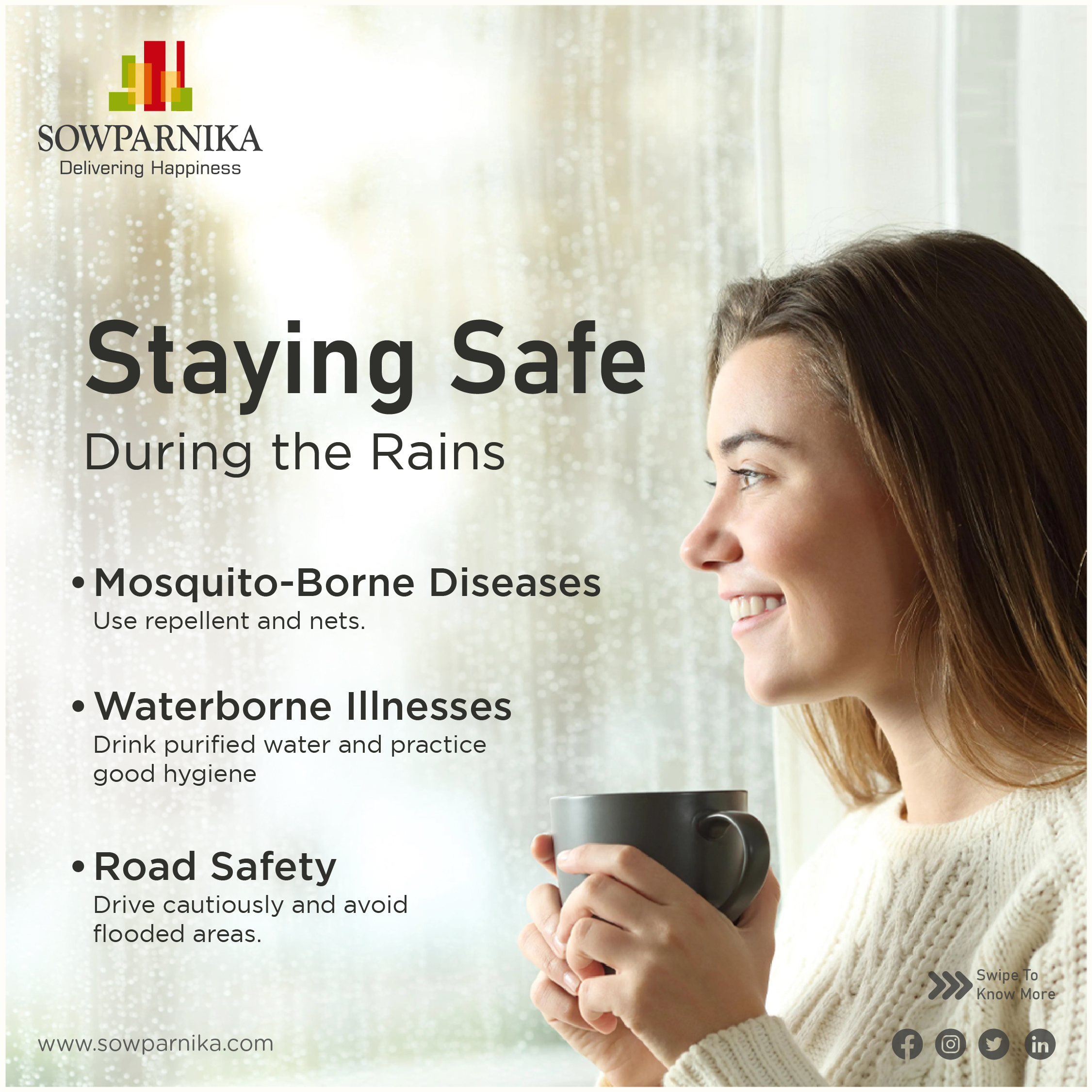 Clean drains and gutters to prevent waterlogging and mosquito breeding in Bangalore
