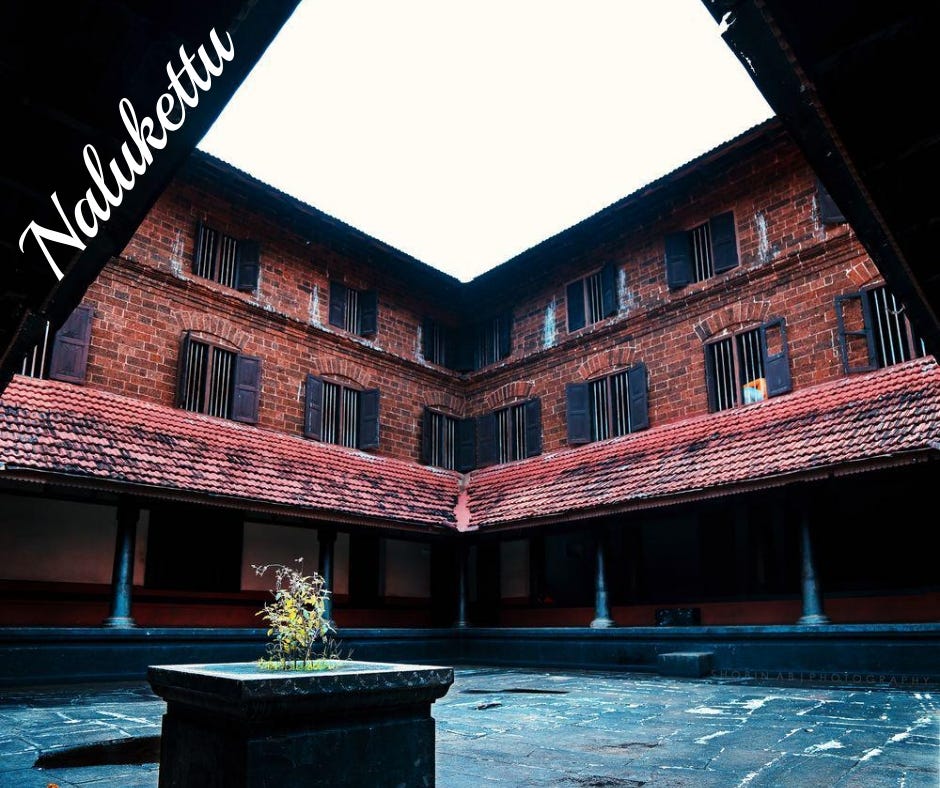 Nalukettu home with a central open courtyard and family gathering