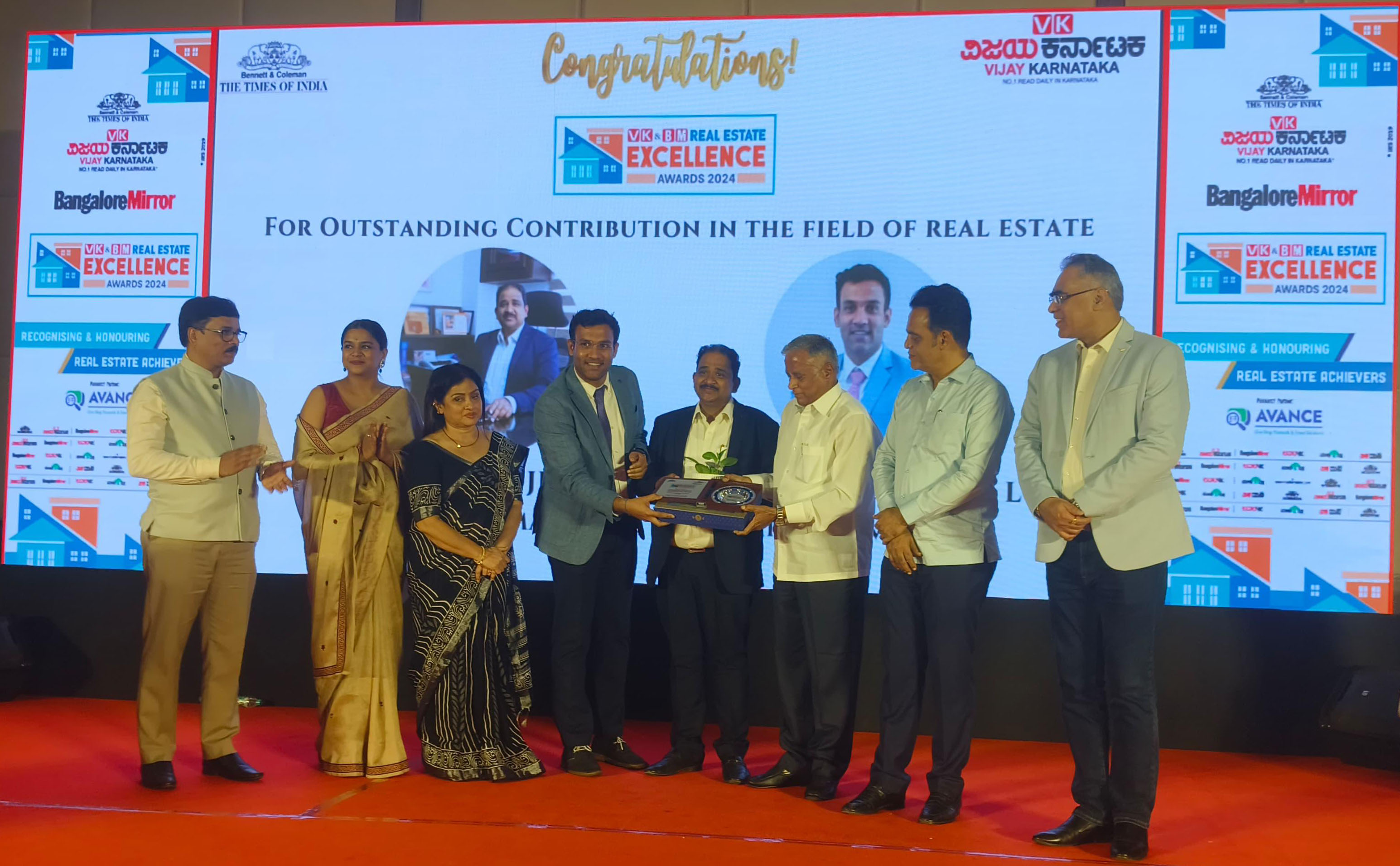 Sowparnika - Vijay Karnataka & Bangalore Mirror Real Estate Excellence Awards 2024