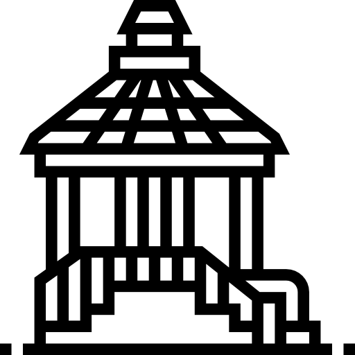 Sowparnika Ashiyana Stepped Plaza: Modern Outdoor Gathering Space with Staircase Design