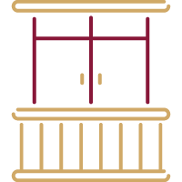 Private balcony with stunning views at Sowparnika Euphoria, Hoskote near Whitefield