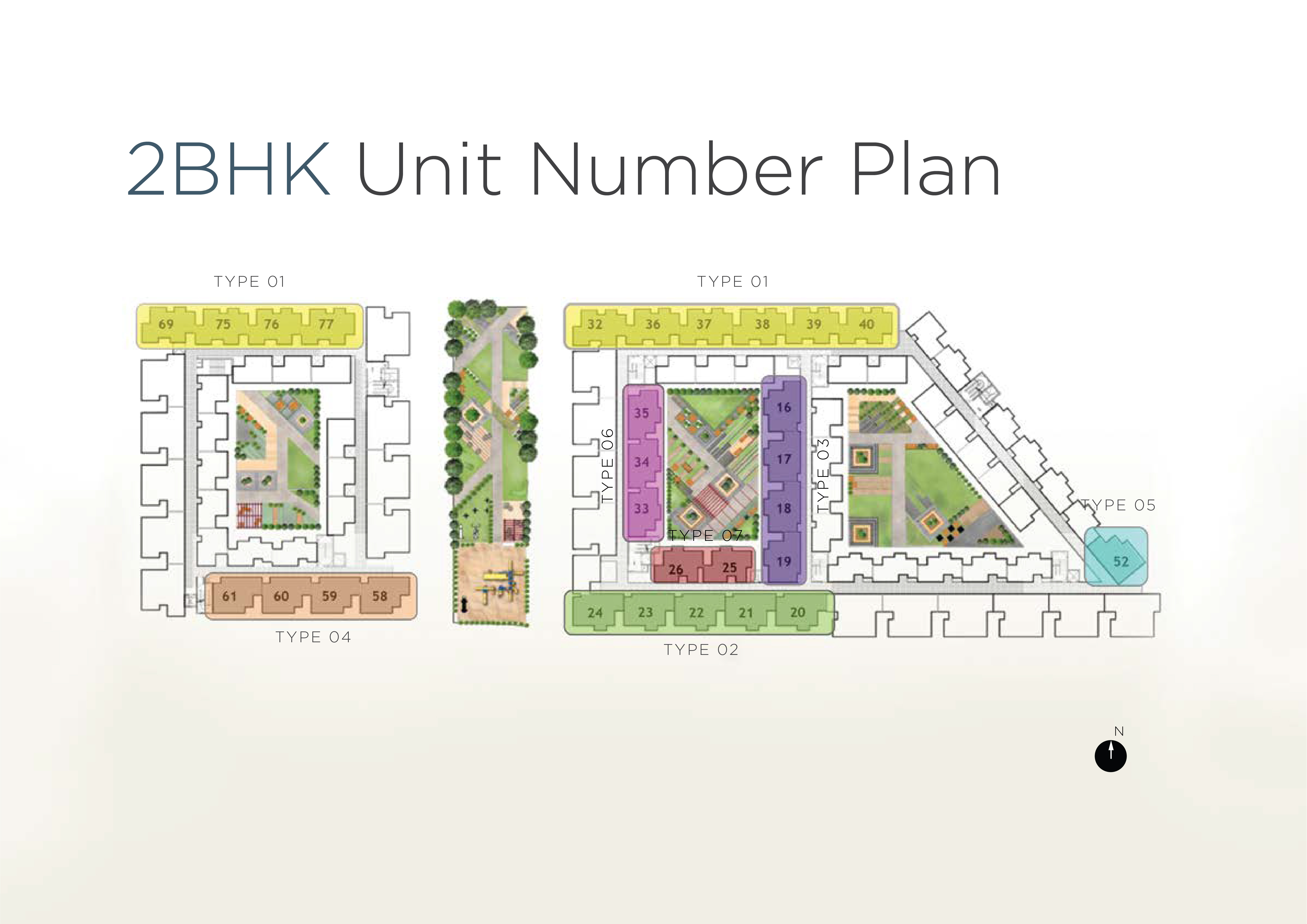 Sowparnika Indradhanush 2bhk in Hoskote, Bangalore 2bhk-Unit-Plan