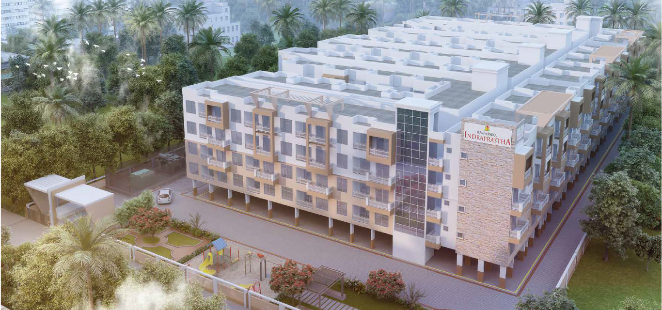 Indraprastha-Apartment-for-sale-in-Whitefield elevation view