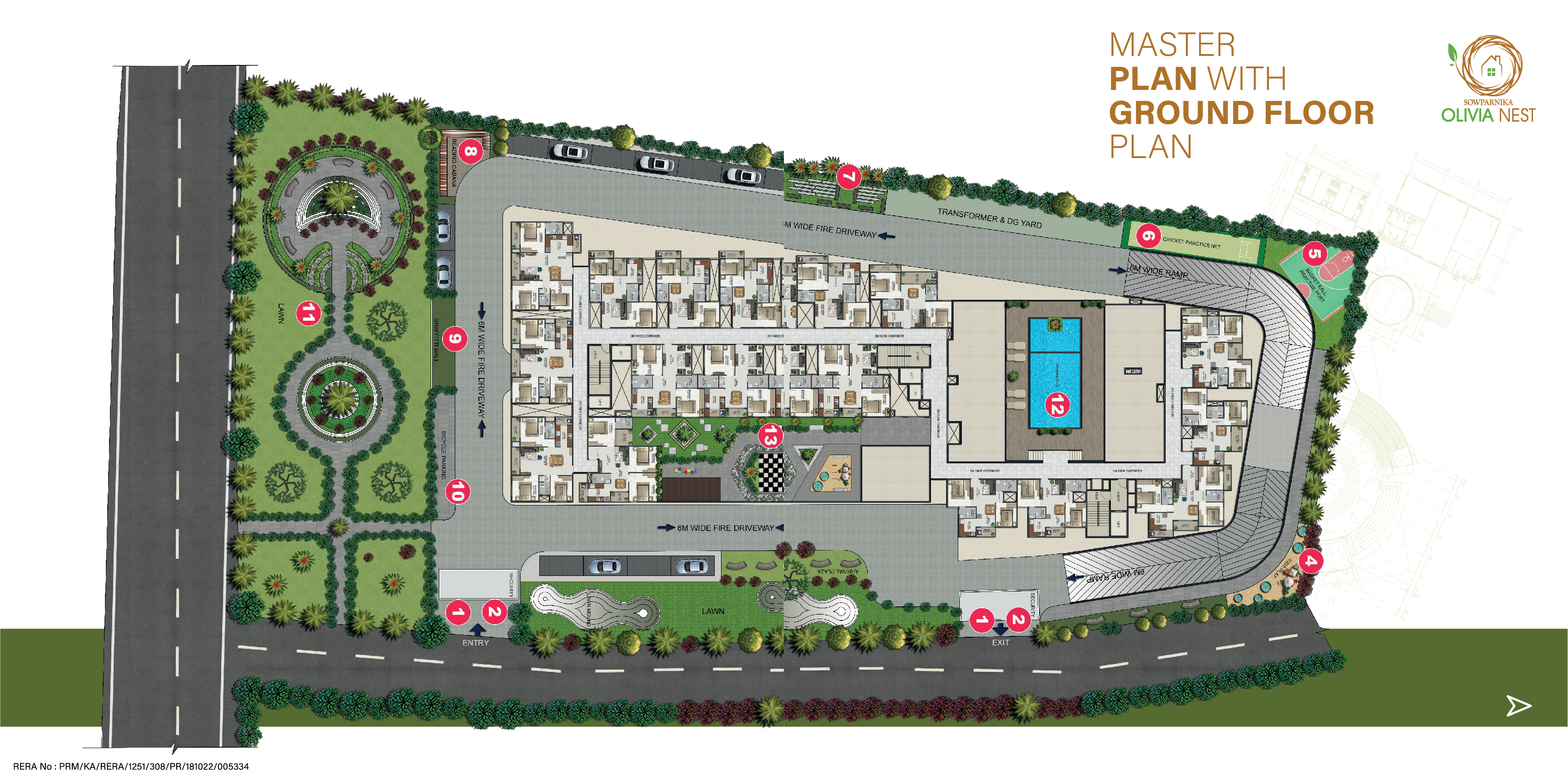 Sowparnika-Olivia-Nest Ground-floor Sarjapur Road