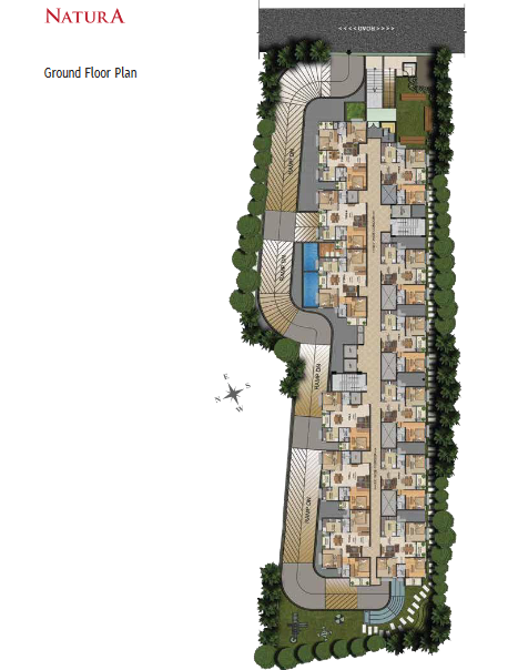 Sowparnika Natura Ground FLoor Plan