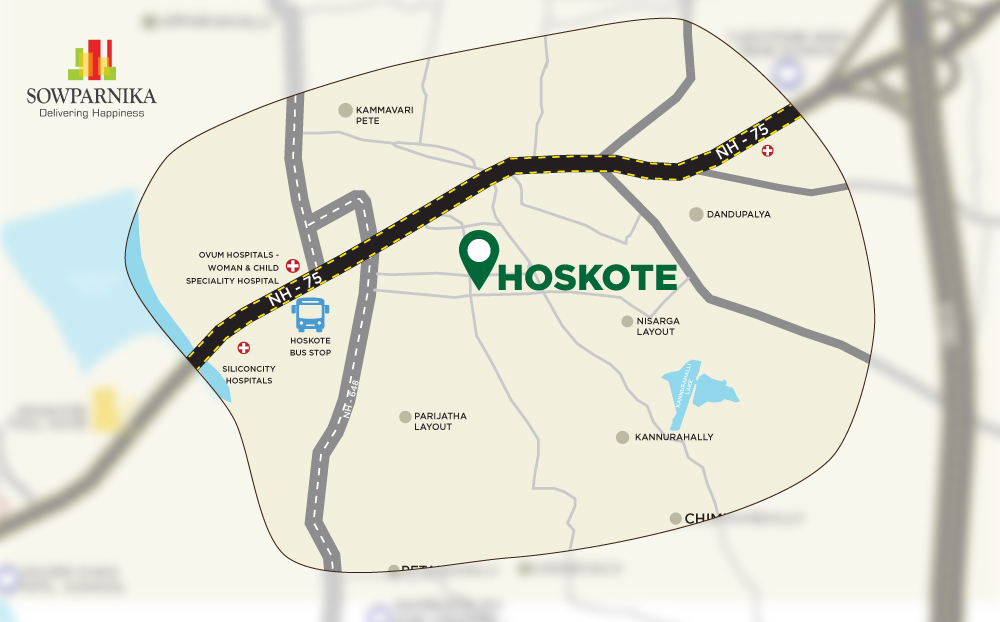 Hoskote-Map