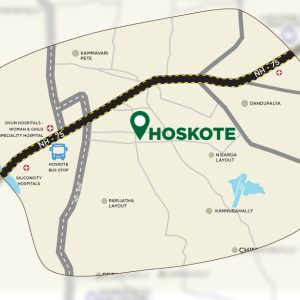 Hoskote-Map